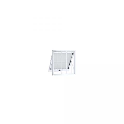 JANELA ALUMINIO MAXIMO-AR C/GRADE 60 X 60 X 5.5CM RIOBRAS