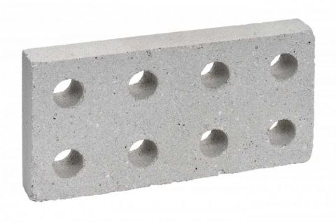 Tijolos Paqueta Refratario 8 Furos 3.2 X 11,5 X 23cm