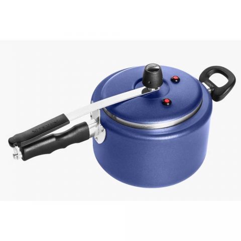 Panela Pressao 5.0l Aa Azul - Creme Patolux