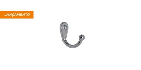 Cabide Simples Zincado Pequeno Silvana