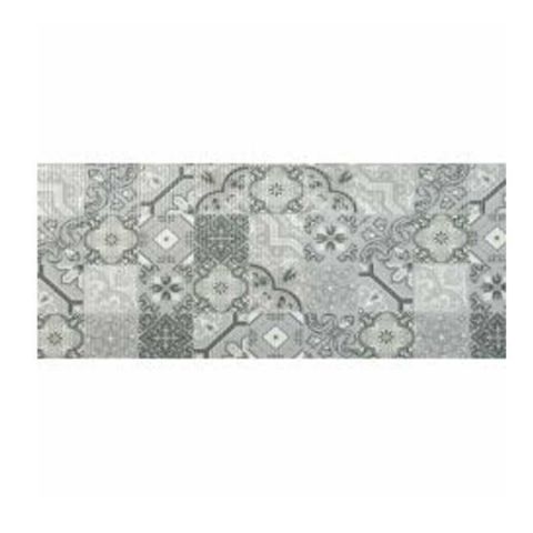 TAPETE ANTIDERRAPANTE AZULEJO CINZA 5MM - 43CM LARGURA KAPAZ