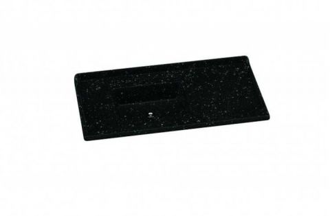 Pia Cozinha 100 X 53cm Rorato Fibra Preto