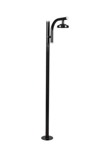 Poste Jardim Colonial Globo Simples 45° Boca 1xe27 Blumenau