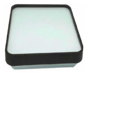 Plafon Led Round Quadrado Acrilico Liso 18w Cafe Blumenau