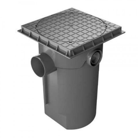 Caixa Gordura Com Cesto e Tampa 18 Litros - Krona