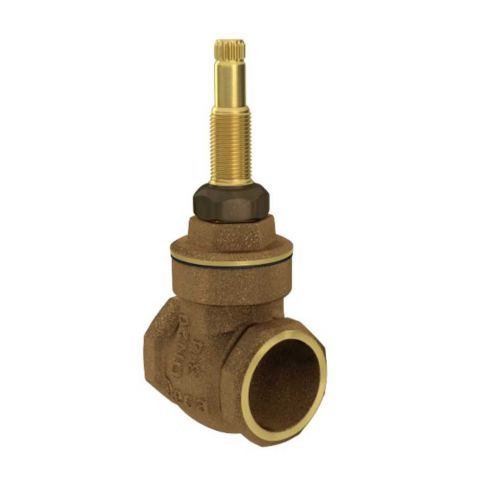 Base Registro Gaveta Bruto - 1" Dn25 - Deca