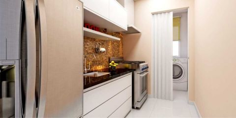 Porta Sanfonada 60 X 210cm Plasbil Areia