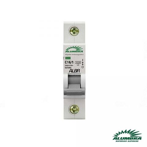 Disjuntor Din Alumbra Unipolar C25/1 240/415v