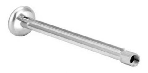 Braco Chuveiro Aluminio 40cm Polido Trilhobra