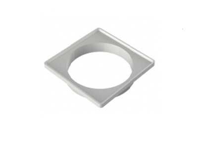Porta Grelha Amanco N-21 15 X 15cm Quadrado Cinza