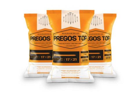 Prego 10x10 1.000gr Pregos Top C/cabeça
