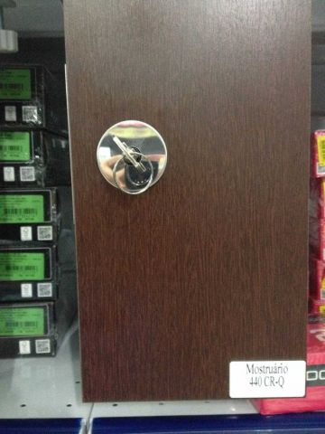 Fechadura 3f Auxiliar 440cr C/02 Pecas Cromada