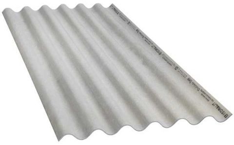 Telha 6mm 244 X 110cm Isdralit Ondulada Sem Amianto