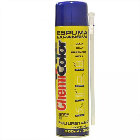 Espuma Expansiva Poliuretana 500ml Chemicolo