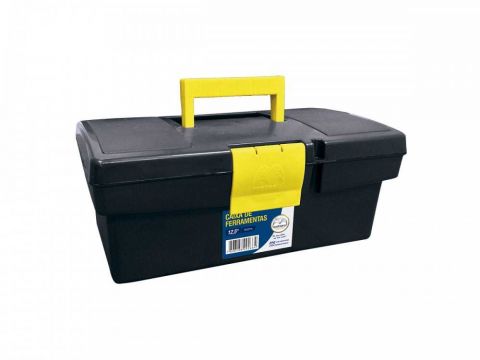 Caixa Ferramentas Metasul 18 X 32cm Preta