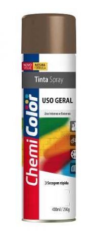 Tinta Spray Chemicolor Brilhante Marron 400ml