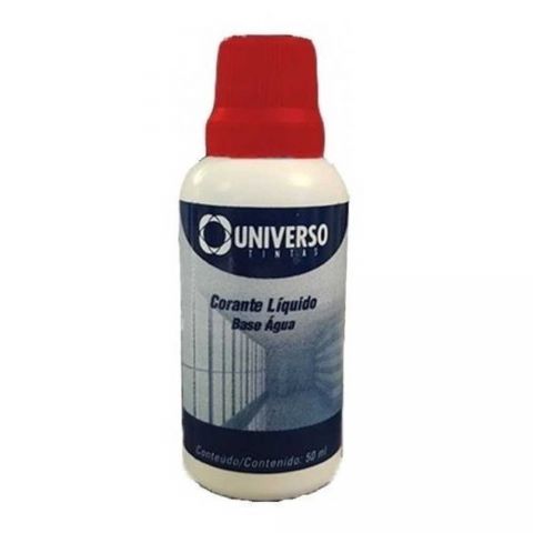Corante Universo 50ml Vermelho