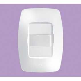 Conjunto 1 Interruptor Simples - Elegance Fame