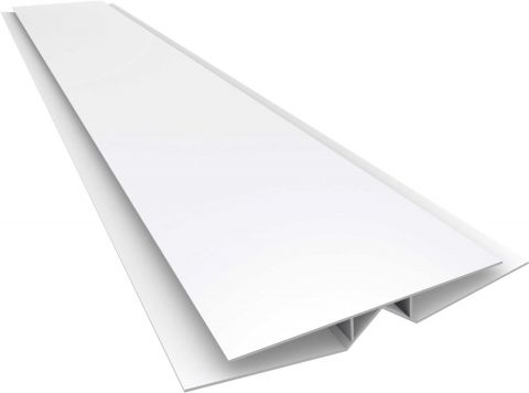 Acabamento Forro Pvc Emenda Flexivel Branca Plasbil 6mt