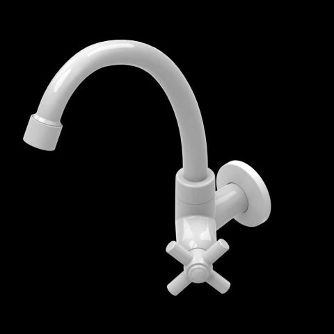 Torneira Injetplast 1167 C-31 Branca B.movel Parede