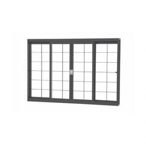 Janela Crv Aciaco 120 X 12 X 200cm Grade Quadrada