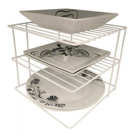 Organizador De Pratos Quadrado Branco Dicarlo