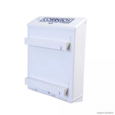 Caixa De Correio Branca Grade Goma