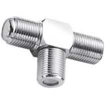 Emenda Cabo Coaxial Formato " T " 10 Pecas A.santos
