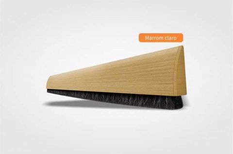 Veda Porta Adesivo Marrom Claro 100cm Confortdoor