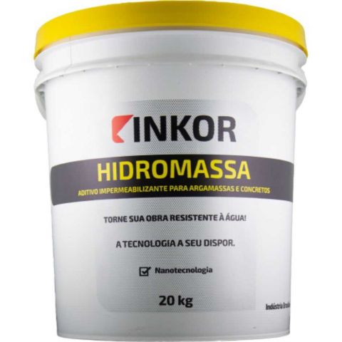 Aditivo Impermeabilizante 20kg - Hidromassa - Inkor