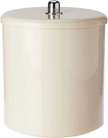 Lixeira Multiuso C/tampa 6 Litros 20 X 25cm Bege - Astra