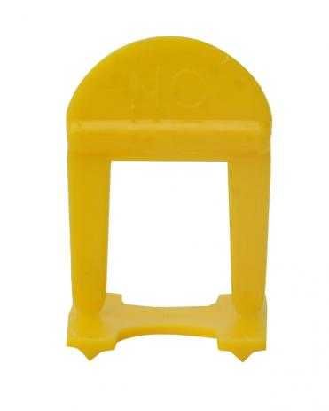 NIVELADOR PISOS 2.0MM AMARELO 100 PECAS NIVELA CERTO