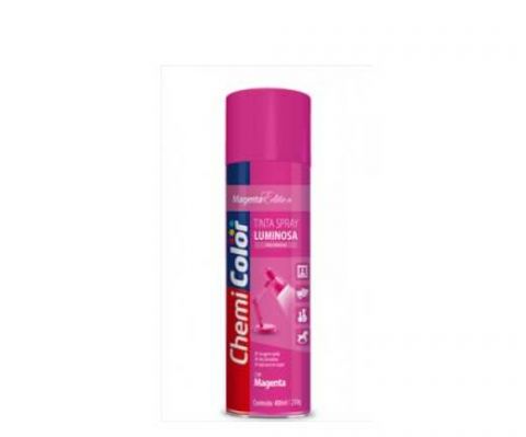 Tinta Spray Chemicolor Luminosa Magenta 400ml