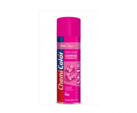 Tinta Spray Chemicolor Luminosa Pink 400ml