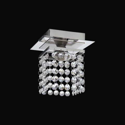 Luminaria Cristal Lizzie Sobrepor 50w 1xg9 160 X 100mm