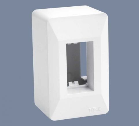 Caixa C/placa 1 Modulo - Externa Modular - Modulare/evidence