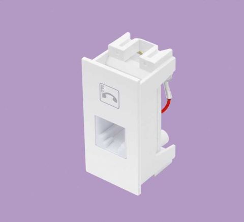 Modulo Tomada Telefone Rj11 - Elegance Fame