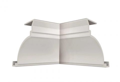 Acabamento Forro Pvc Clique Canto Interno Branco Plasbil