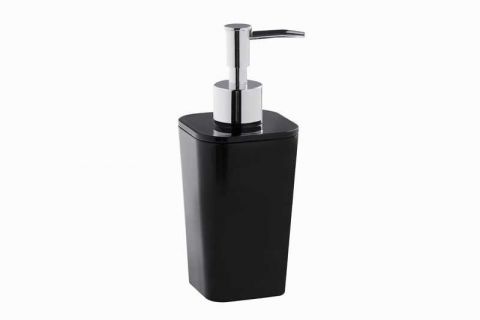 Kit Acessorios Banheiro 02 Pecas Preto Kbb2/2 Astra