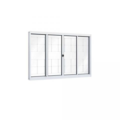 JANELA RIOBRAS PRONTA C/G 100 X 12 x 120CM