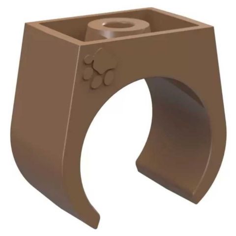 Abracadeira Pvc Para Tubo Soldavel 25mm Marrom - Tigre