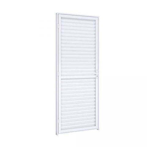 Porta Aluminio Giro Laminada 215 x 85 x 6.5 Cm "E" Riobras