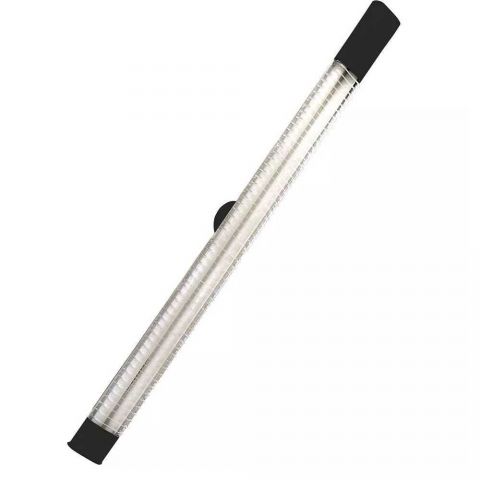 Luminaria Fluor.2x40w Ecp Simfluor Biv.preta