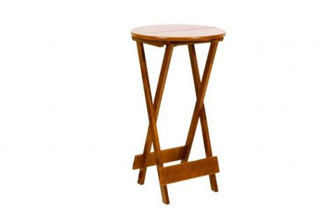 Mesa Madeira Bistro 55cm Top Mel Fimap