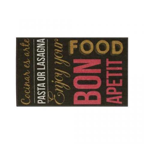 Tapete Gourmet Cotton Food 50 X 80cm Kapazi
