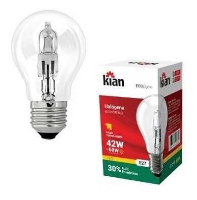 Lampada Halogena 42w X 127v 1.000h 650lm Kian