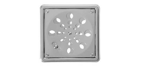 Grelha Astra Gcin10b 9,4 X 9,4cm Quadrada Inox 304