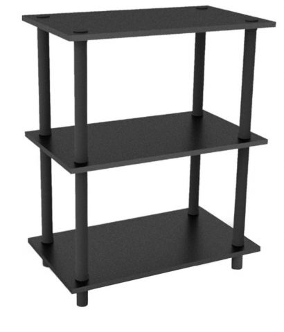 Estante 3 Niveis Preta Adapt 60 X 35 X 75cm Prat-k