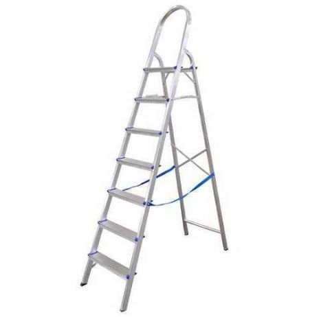 Escada Aluminio Domestica 7 Degraus - Real