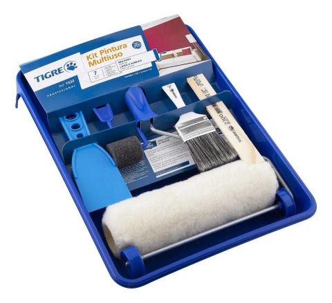 Kit Pintura Reparo 7 Pecas Tigre